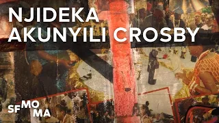 Njideka Akunyili Crosby’s Janded: Between two cultures