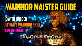 How to get Warrior Maister Skill in Dragon's Dogma 2