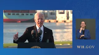 Remarks: Joe Biden Delivers Remarks on Infrastructure Spending in Baltimore - November 10, 2021