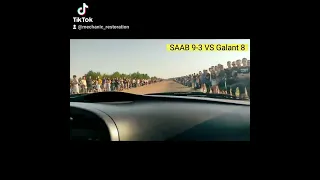 SAAB 9-3 2.0t VS Galant 8 2.5