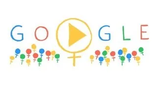 Google Doodle : Happy International Women's Day (March 8, 2014)