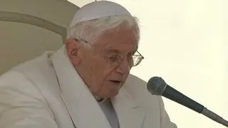 Pope Benedict explains why he's resigning