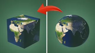 What If Earth Was A Cube - Space Animation