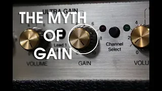 The myth of "gain"... and it's relation to "clipping"