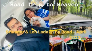 Day-3 || Road Trip to Srinagar || Srinagar & Leh Ladakh Series-April 2023 || Road Trip to Heaven