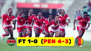 Kenya 4-3 Cameroon Penalty Shootout Highlights || WAFCON Qualifiers 2024