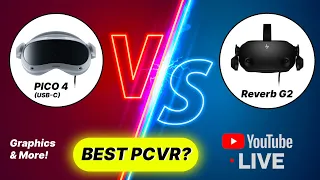 PICO 4 USB-C VS HP REVERB G2 WHO IS KING OF PCVR? Graphics review!