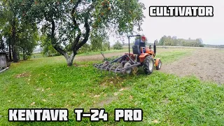 КЕНТАВР Т-24 ПРО культивация не много об тракторе !