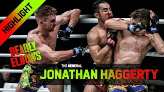 Jonathan Haggerty | DEADLY ELBOWS Muay Thai Highlight