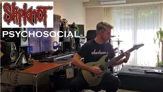 How to Play Slipknot Psychosocial Guitar Cover w/ Aristides 070