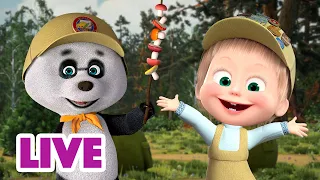 🔴 LIVE! Máša a Medvěd 🐻👧 Relaxuj jako Máša! 😎🌴 Masha and the Bear