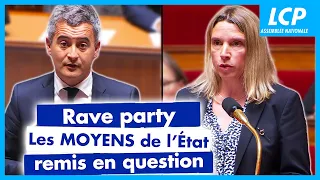 Rave party dans le Maine-et-Loire : Gérald Darmanin pointe l'irresponsabilité des organisateurs.