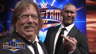 Miz's Dad replaces Tom Phillips on the red carpet: WWE Hall of Fame Exclusive, March 31, 2017