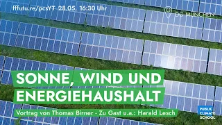 T. Birner, H. Lesch, C. Holler & H. Huber – Sonne, Wind und Energiehaushalt #PCS20