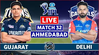 IPL 2024 Live: Gujarat Titans v Delhi Capitals Live | GT v DC Live Score & Commentary | Last 8 Overs