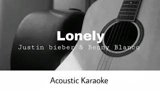 Justin Bieber & Benny Blanco - Lonely (Acoustic Karaoke)