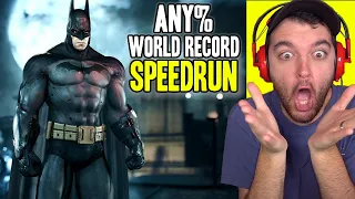 WORLD RECORD "BATMAN ARKHAM CITY" ANY% SPEEDRUN... WTF?!