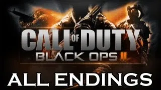 COD: Black Ops 2 'All Possible Endings' TRUE-HD QUALITY