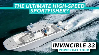 The ultimate high-speed sportfisher? Invincible 33 powercat tour | Motor Boat & Yachting