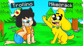 ¡NOS CONVERTIMOS en PERROS! 🐶🐶 ELTROLLINO y MIKECRACK en ROBLOX PET STORY