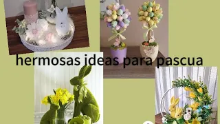 hermosas ideas para pascua para poner nuestra casa 🏠 bella para esta temporada 😍