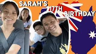 Sarah's 17th birthday in Australia | Ogie Alcasid