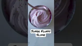 Super Fluffy Slime #Shorts #Slime