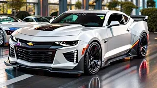 Exclusive Look: 2025 Chevrolet Camaro Zero Unveiled!"