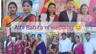 wedding season suk phai phi ha || Sis Babita Reang ni wedding 💒// Tong thau lai ha chalai ha||#vlog