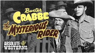 Buster Craabe in Classic Western I The Mysterious Rider (1942) I Absolute Westerns