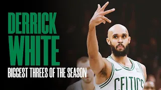 Best of Derrick White's clutch threes in 2023-24 NBA Regular Season