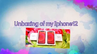 Iphone 12 Unboxing