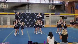 Zoe's final cheer '23-'24 season