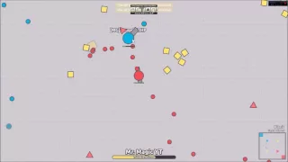 Diep.io fastest lvl 45 upgrade/ Booster gameplay