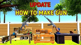 OCEAN IS HOME ISLAND LIFE SIMULATOR GAMEPLAY | HOW TO MAKE GUN #22