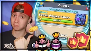 HOW TO UNLOCK A SUPER MAGICAL CHEST FROM QUESTS! | RTC Ep. 15 | Clash Royale