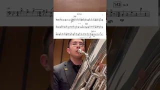 "Nitrous" Euphonium POV TMEA All-State Symphonic Band 2024