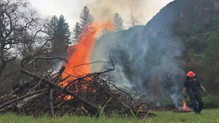 Epic Burn Piles! Excessive Fuel Load Reduction with Fire