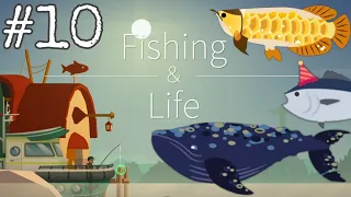 Catching The Gold Arowana And The Gray Whale!! | Fishing And Life #10