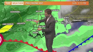 Payton's Thursday Forecast: Multiple rounds of rain this weekend