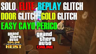 SOLO Easy Cayo Perico Heist Finals Replay Glitch and Door Glitch 2023 in GTA Online