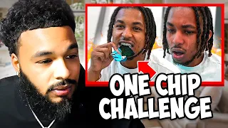 ClarenceNyc Reacts To DDG One Chip Challenge **Worlds Hottest Chip**