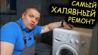 РЕМОНТ СТИРАЛЬНОЙ СПУСТЯ 9 ЛЕТ 🤪 Ремонт платы Indesit