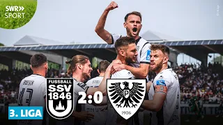 3. Liga: Aufstieg immer wahrscheinlicher - Ulm bezwingt Münster | SWR Sport