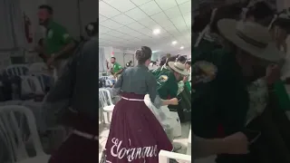 Os Mateadores  do litoral e nossa coreografia '' no fundo da grota com Legião Gaúcha