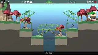 Poly Bridge 2 5-1 :falling into place