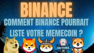 COMMENT UN MEMECOIN SOIT LISTER SUR BINANCE ? #binance #listing #cryptomonnaie