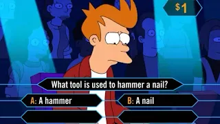 Futurama - Fry On "Who Dares To Be a Millionaire"