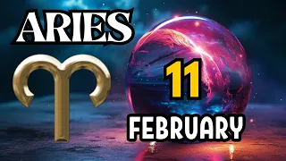 Aries ♈ 🌞𝐓𝐡𝐞 𝐂𝐚𝐥𝐦 𝐁𝐞𝐟𝐨𝐫𝐞 𝐓𝐡𝐞 𝐏𝐞𝐫𝐟𝐞𝐜𝐭 𝐒𝐭𝐨𝐫𝐦💫 Horoscope For Today February 11, 2024 | Tarot