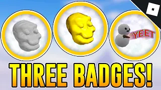 How to get the GOLDEN SCOOBIS, ??? AND RARE SNOW SCOOB BADGES in SNO DAY | Roblox